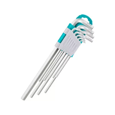 JUEGO DE LLAVES EXAG/BRAZO LARGO 9 PZS TOTAL 42987 THT106192