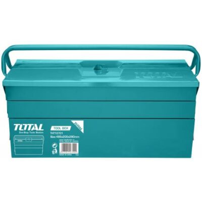 CAJA DE HERRAMIENTAS 3 CAPAS EXTENDIBLE 20 TOTAL 43075 THT10701