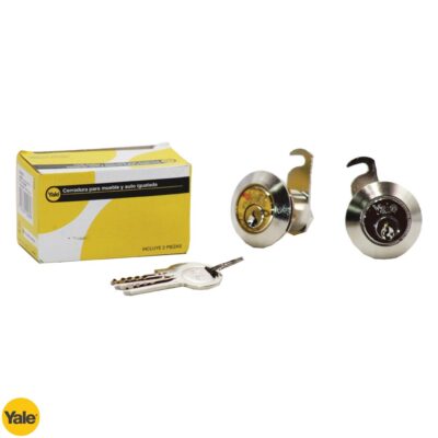 CHAPA P/CARRO 1/2 GIRO 2 PZS YALE