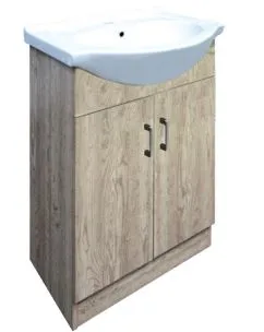MUEBLE C/LAVAMANOS DUBLIN ROBLE CLARO S/ACCESORIO