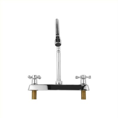 MEZCLADORA P/LAVATRATOS CUELLO ACERO IN. ECONOMICA BOXER TOOLS NT1610-8