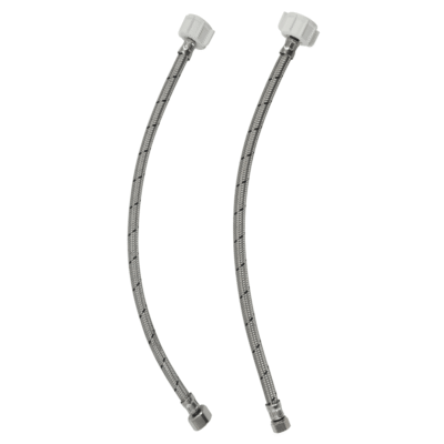 TUBO DE ABASTO P/SAN 7/8 * 1/2 40 CM. ACERO INOXIDABLE ROTOPLAS 220024