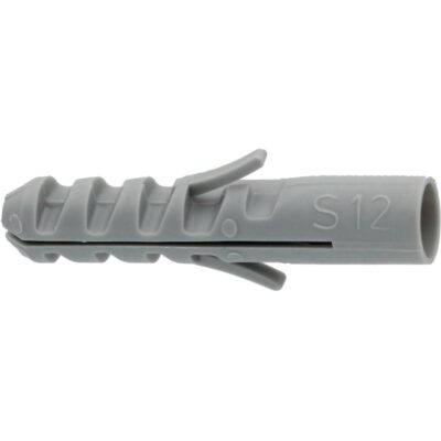 TARUGO PLASTICO DE ALETA 3/8 S12 12*60