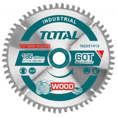 DISCO P/MADERA 8 1/4 60 DIENTES TOTAL TAC233523
