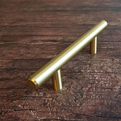 JALADOR TORNILLO ENCIMA 85MM DORADO BRILLANTE