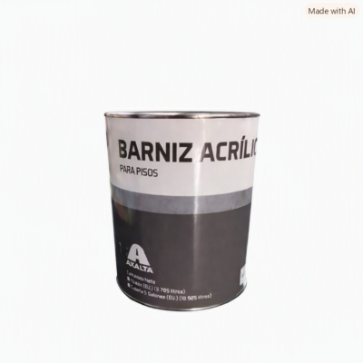 BARNIZ ACRILICO P/PISOS DE BARRO INTERIOR-EXTERIOR GL.  EL VOLCAN