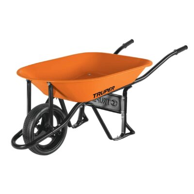 CARRETA DE MANO NARANJA TRUPER 11744