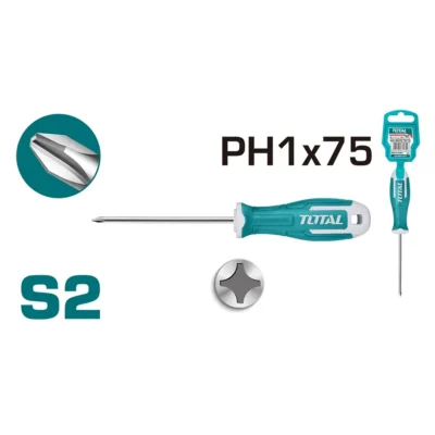 DESARMADOR PHILLIPS PH1*75  TOTAL THT26PH1075