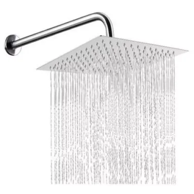 DUCHA ANTISARRO CUADRADA 20CM C/BRAZO Y CHAPETA VIKINGO 1265