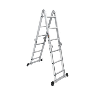 ESCALERA DE ALUMINIO 12' ESCALONES MULTIPOSICION TRUPER 100495