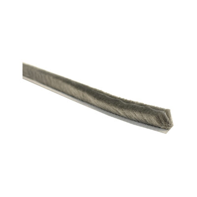 EMPAQUE FELPA GRIS 6MM P/VENTANA PVC