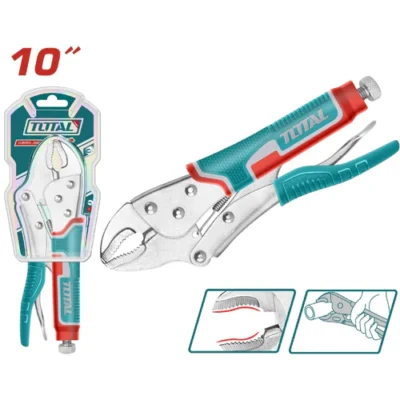 ALICATE DE PRESION PUNTA CURVA 10 TOTAL 42826 THT191003