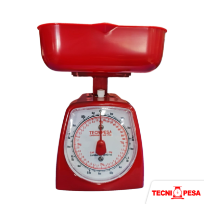 BALANZA DE COCINA 8 LB PLASTICA TECNIPESA KCA9