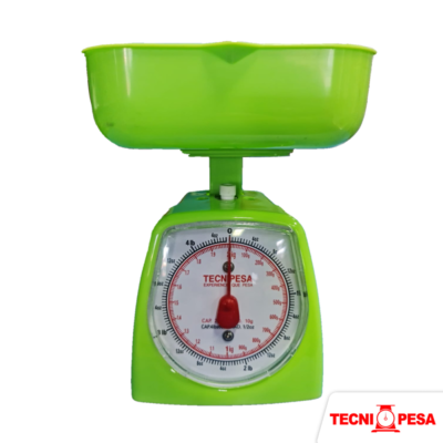 BALANZA DE COCINA 4 LB PLASTICA TECNIPESA KCA2