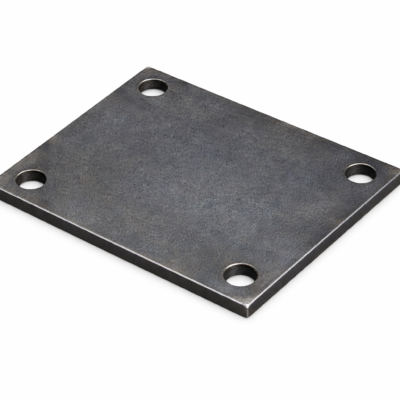 PLATINA 15 * 18 CM LAM 3/16 C/4 AGUJEROS