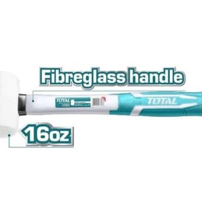 MARTILLO DE HULE 1 LB BLANCO TOTAL THT761636