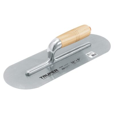 PLANCHA P/ALBANIL PUNTA REDONDA 14"*5"  TRUPER 12397