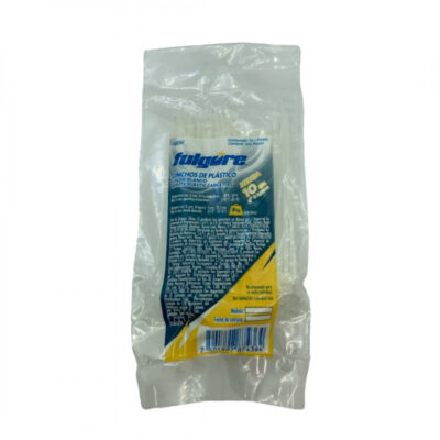 CINCHO PLASTICO BOLSA 100 UNID FULGORE