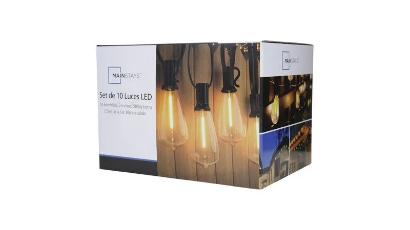 LUCES LED 7.20 MTS. 10 LAMPARAS FG PLV003