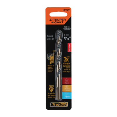 BROCA P/METAL D/COBALTO 5/16 TRUPER 12747 BLISTER