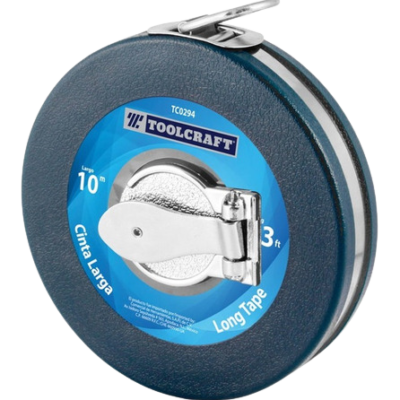 CINTA METRICA DE FIBRA TOOLCRAFT