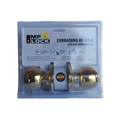 CHAPA DE BOLA MFA LOCK