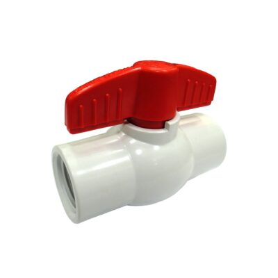 LLAVE DE BOLA PVC C/ROSCA