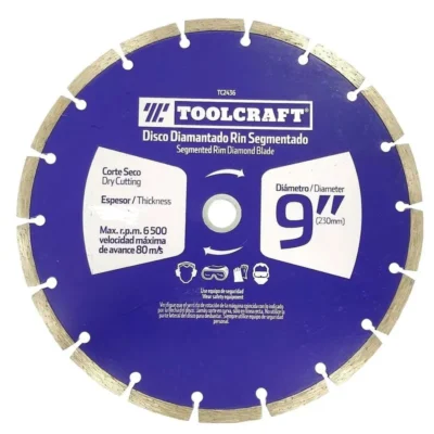 DISCO DIAMANTADO SEGMENTADO TOOLCRAFT