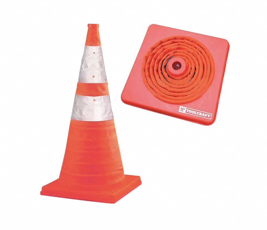 CONO D/PRECAUCION C/REFLEJANTE TOOLCRAFT