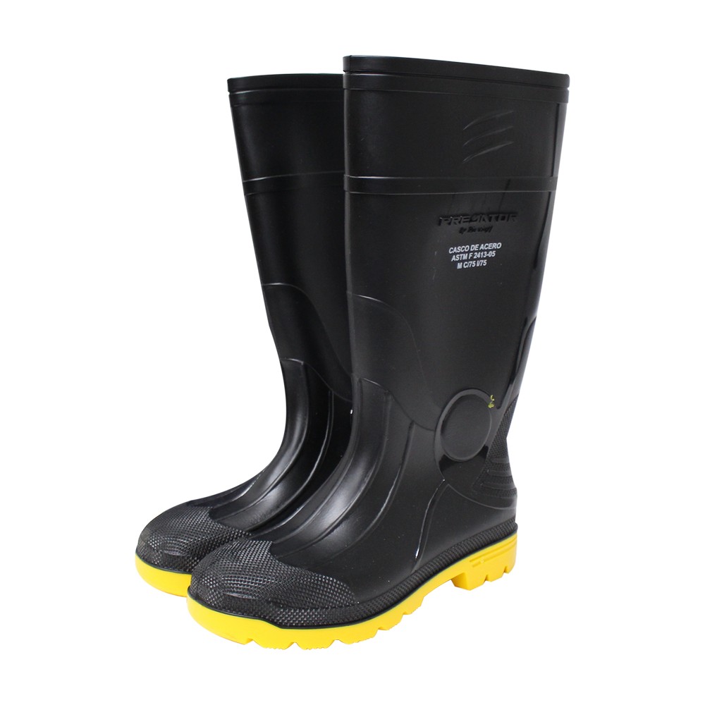 BOTA DE HULE PUNTA D/ACERO
