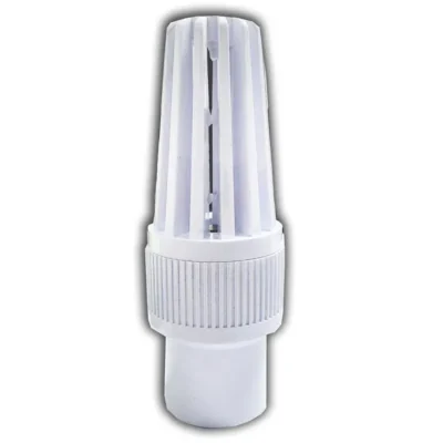 VALVULA DE PIE PVC