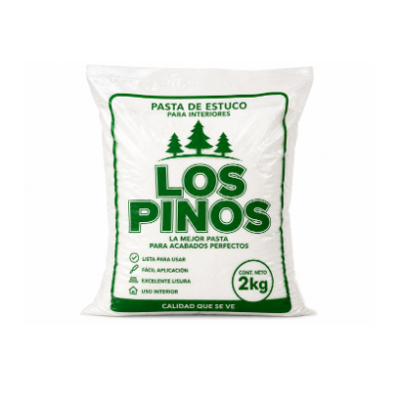 ESTUQUE 2KG LOS PINOS