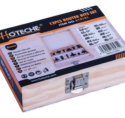 JUEGO DE BROCAS P/ROUTER HOTECHE