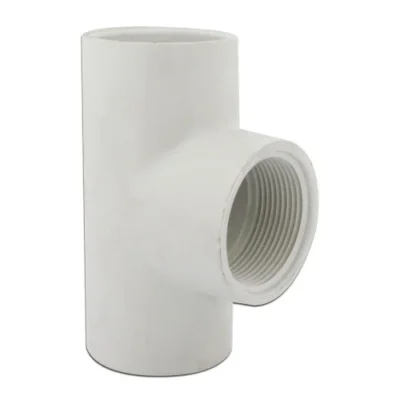 TEE PVC C/ROSCA