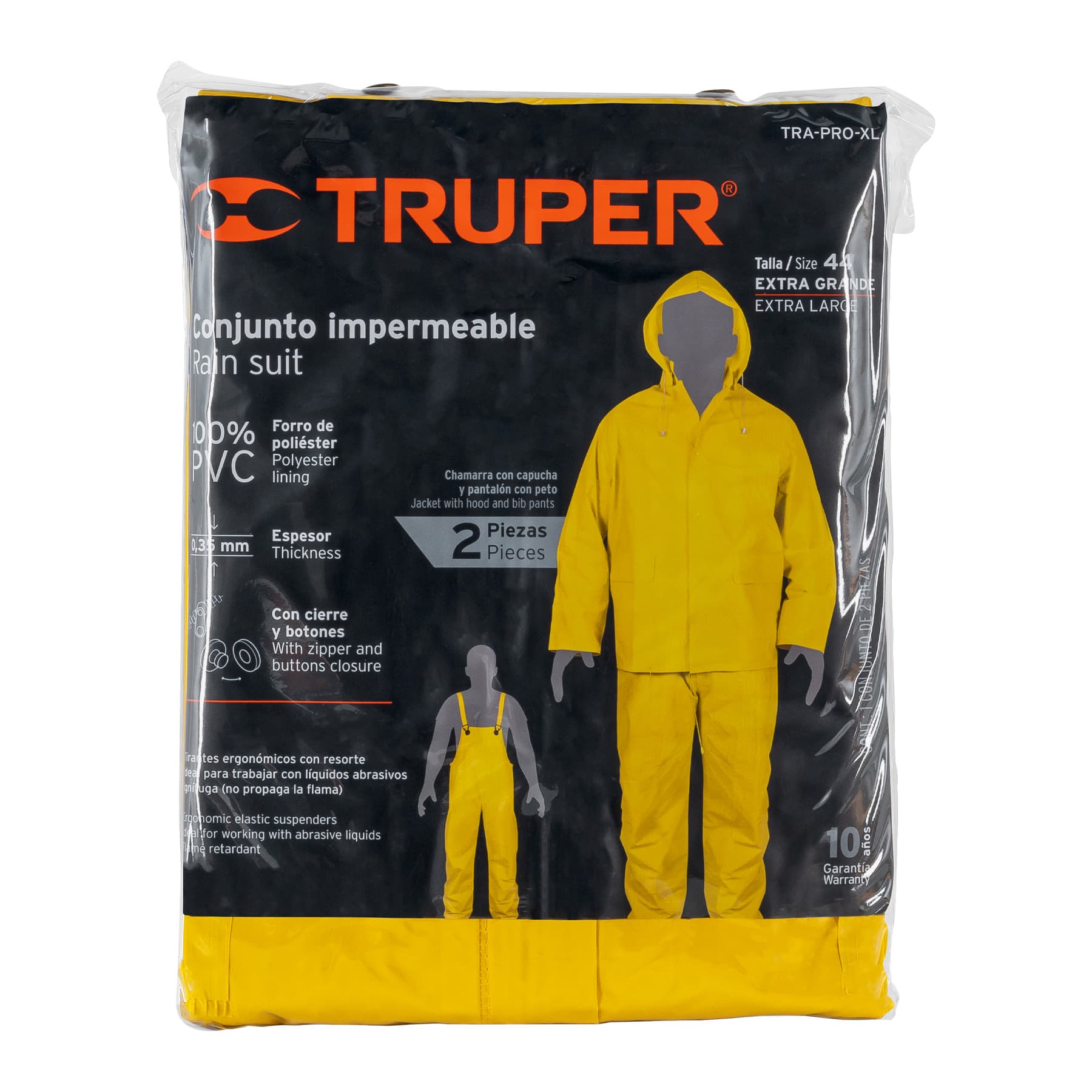 CAPA CON PANTALON IMPERMEABLE TRUPER