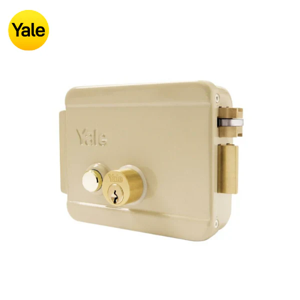 CHAPA ELECTRICA C/BOTON YALE