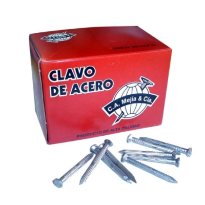 CLAVO DE ACERO 2 1/2 CAJA