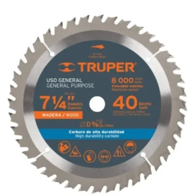 DISCO P/MADERA TRUPER