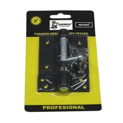 PASADOR REDONDO PESADO NEGRO VIKINGO