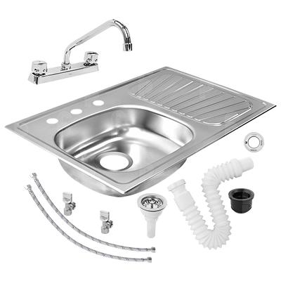 LAVATRASTOS C/ACCESORIOS 80*50CM 1 FOSA VIKINGO