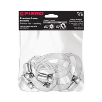 ABRAZADERA DE CINCHO # 32 - 21/2 FIERO 44241