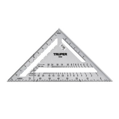 ESCUADRA P/MURO DE YESO  12 TRUPER 15132