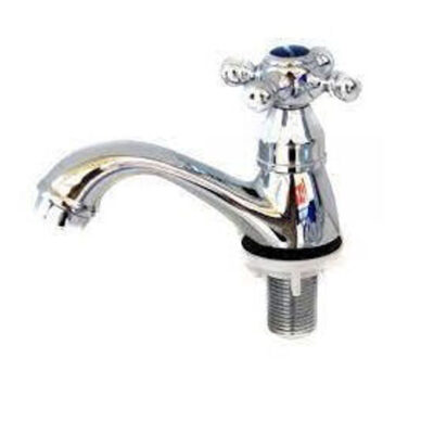 LLAVE DE LAVAMANOS METALICA CRUZ XK5116