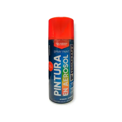 SPRAY ROJO BRILLANTE TOOLCRAFT TC1644