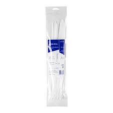 CINCHO PLASTICO 14 BLANCO (25 PZS) VOLTECK 44309