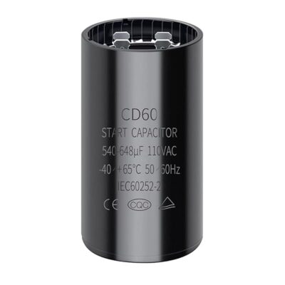 CAPACITOR DE ARRANQUE 540-648 UF 220V CD60B-2