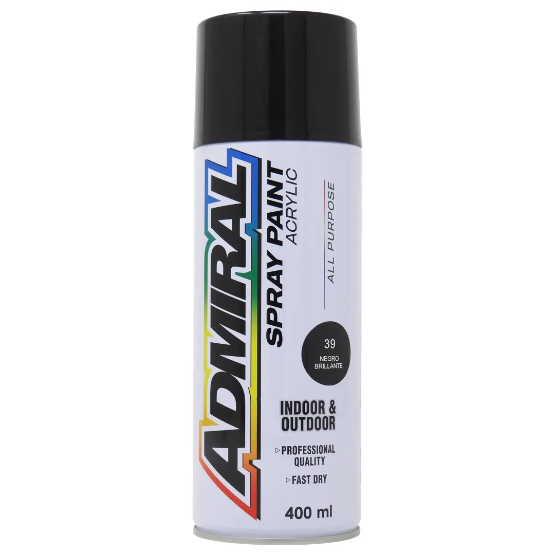 SPRAY NEGRO BRILLANTE ADMIRAL