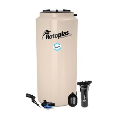 TINACO VERTICAL 1000 L C/ACCESORIOS ROTOPLAS