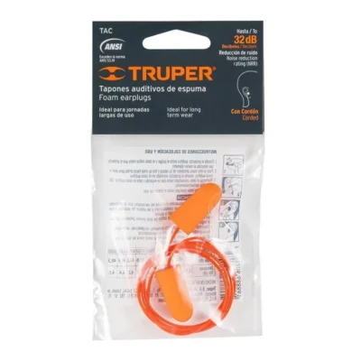 TAPON P/OIDOS CORDON NARANJA